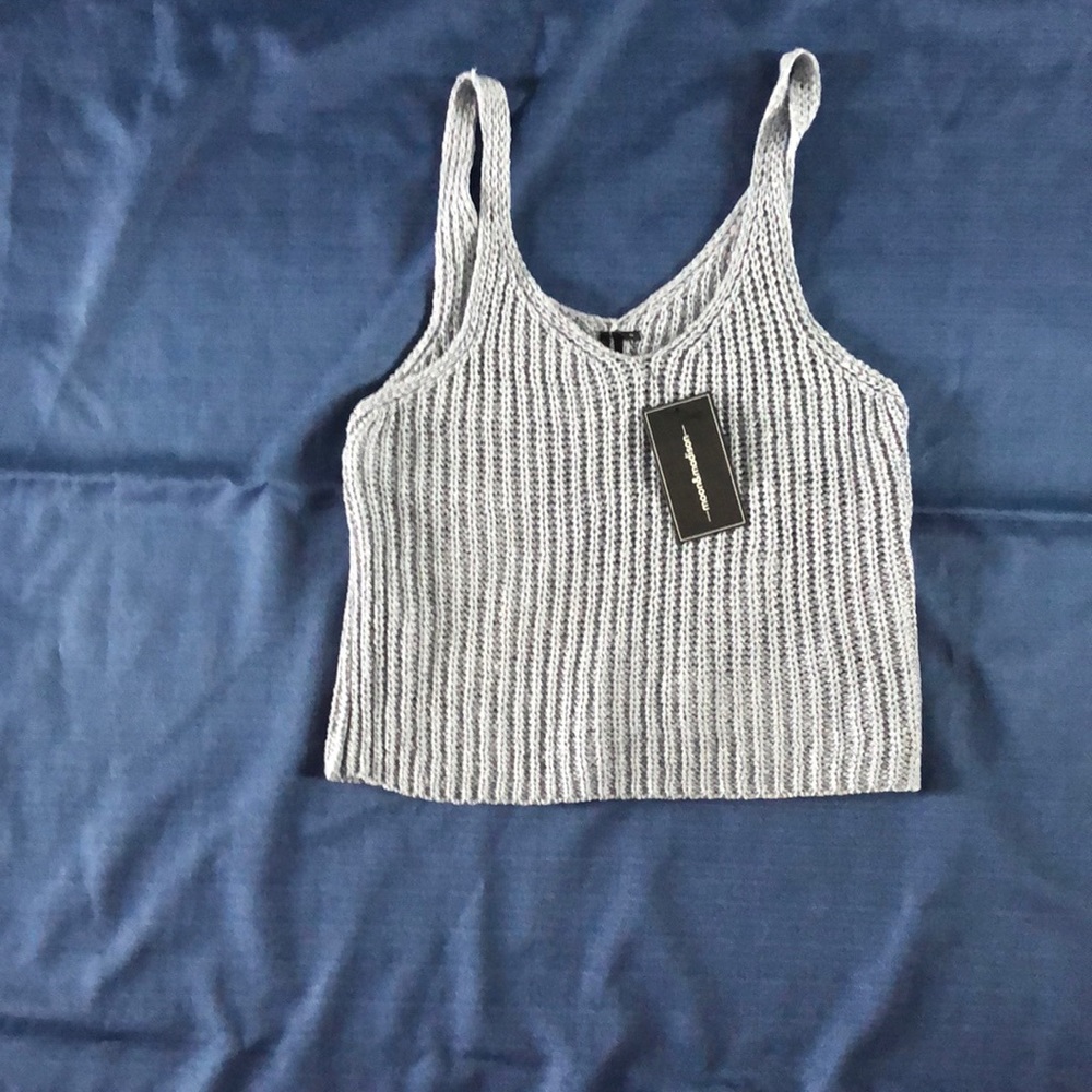 Knitted tank top